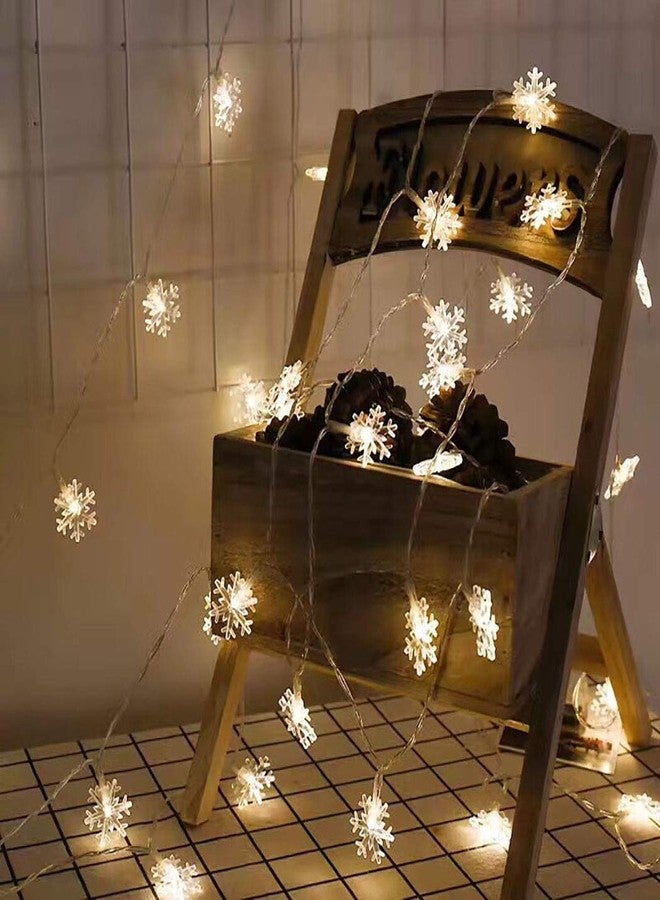 Lexton 20 Led 3 Meter Snowflakes Shaped Lights (Warm White, Pack of 1), Standard (Lex-Snowflakes/Light), Warm White - Image 3