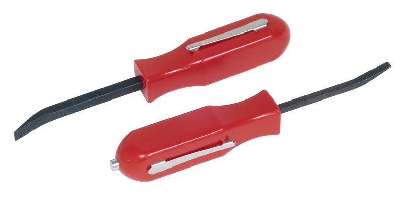 Lisle 35170 18 and 316 Square Shaft Pocket Pry Bars with Magnet