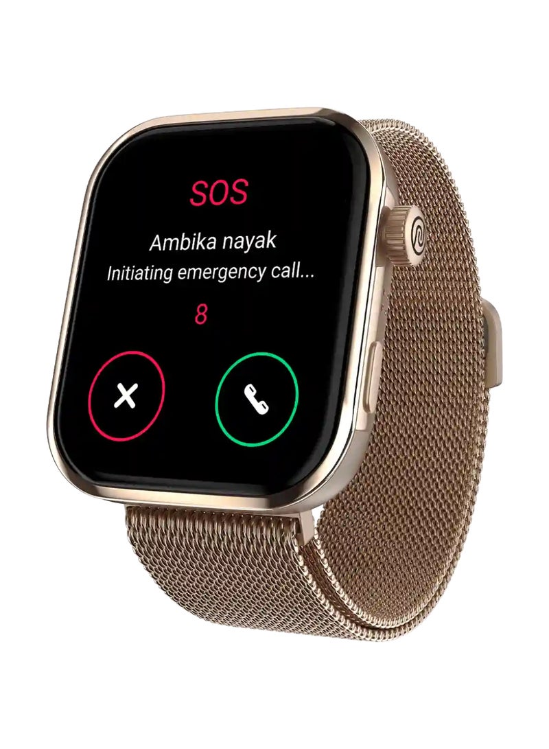 Noise Pro 5 Smart Watch With 1.85" Amoled Display, Bt Calling, New Diy Watch Faces, Ultra Personalization With Smart Dock, Productivity Suite, 100 Sports Modes And More Elite Rose Gold - Image 3