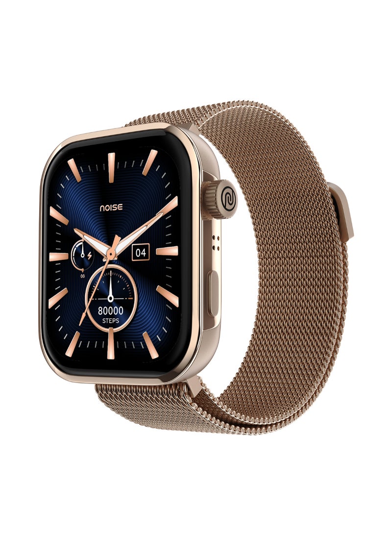 Noise Pro 5 Smart Watch With 1.85" Amoled Display, Bt Calling, New Diy Watch Faces, Ultra Personalization With Smart Dock, Productivity Suite, 100 Sports Modes And More Elite Rose Gold - Image 1