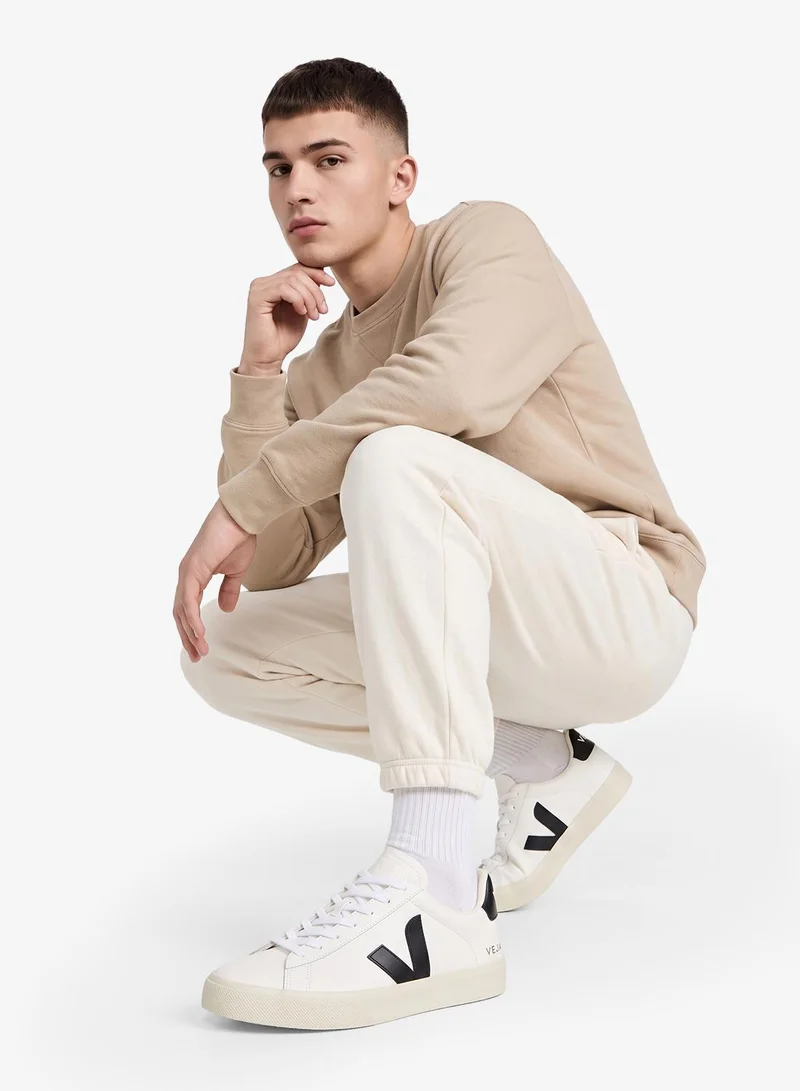 Veja EXTRA WHITE BLACK Campo Low Top Sneakers for Men | Best Price UAE