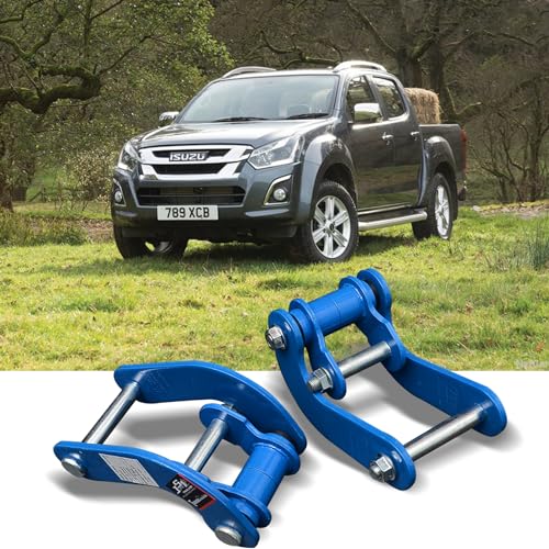 JS SUPER WORK Rear Leveling Shackles Kits Fit forIsuzu DMAX 2020-2024,Comfort Leaf Spring Shackle - Image 1