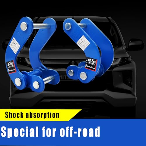 JS SUPER WORK Rear Leveling Shackles Kits Fit forIsuzu DMAX 2020-2024,Comfort Leaf Spring Shackle - Image 5