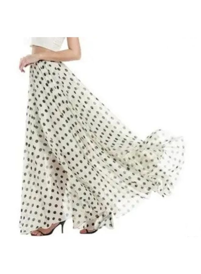 Fashion Design Ladies Skirts Bohemia Beach Long Chiffon for Woman Maxi Skirt  - Image 2