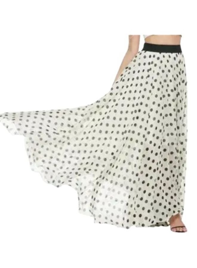 Fashion Design Ladies Skirts Bohemia Beach Long Chiffon for Woman Maxi Skirt  - Image 1