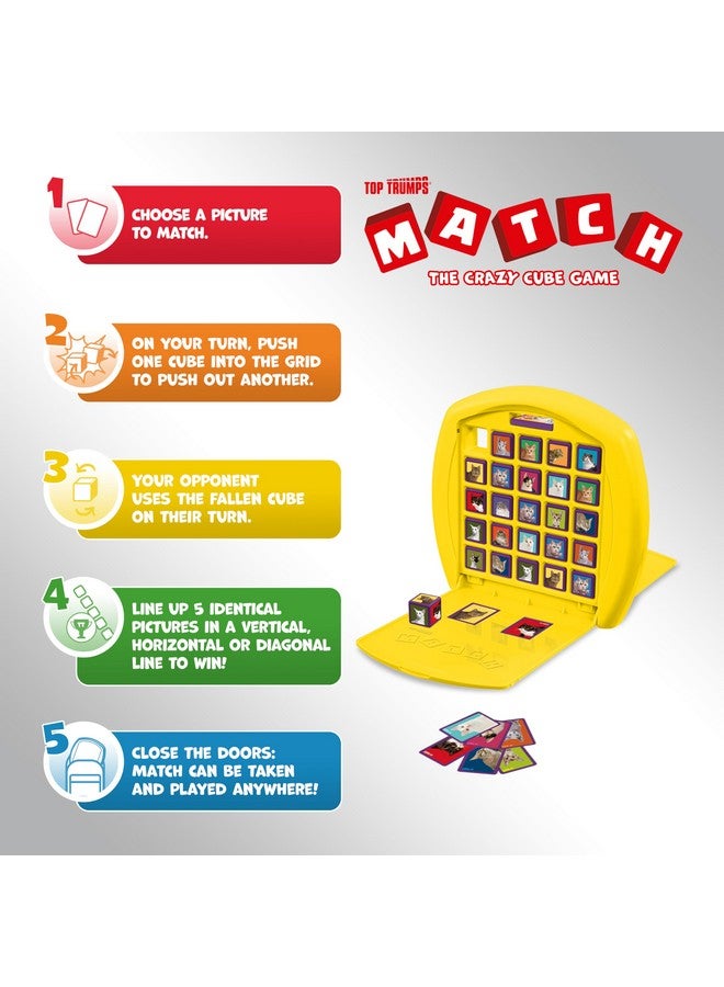 Top Trumps Match Game Cats - Family Board Games for Kids and Adults - Matching Game and Memory Game - Fun Two Player Kids Games - Memories and Learning, Board Games for Kids 4 and up - Image 4