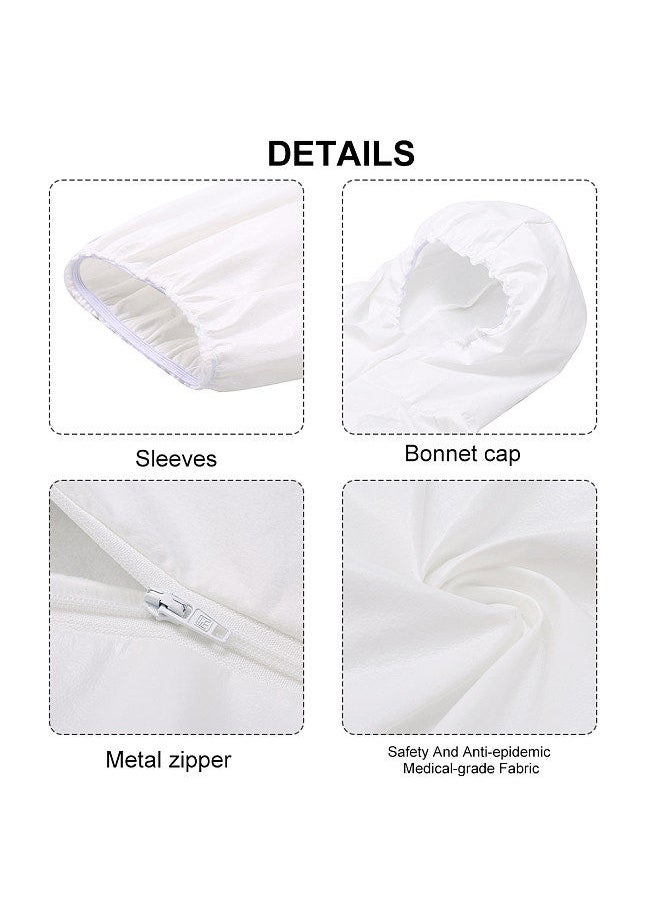 Generic - Coverall Medical Reusable Isolation Suit Prevent Invasion for Medical Staff Protective Clothing Dust-proof Coveralls Antistatic - Image 1