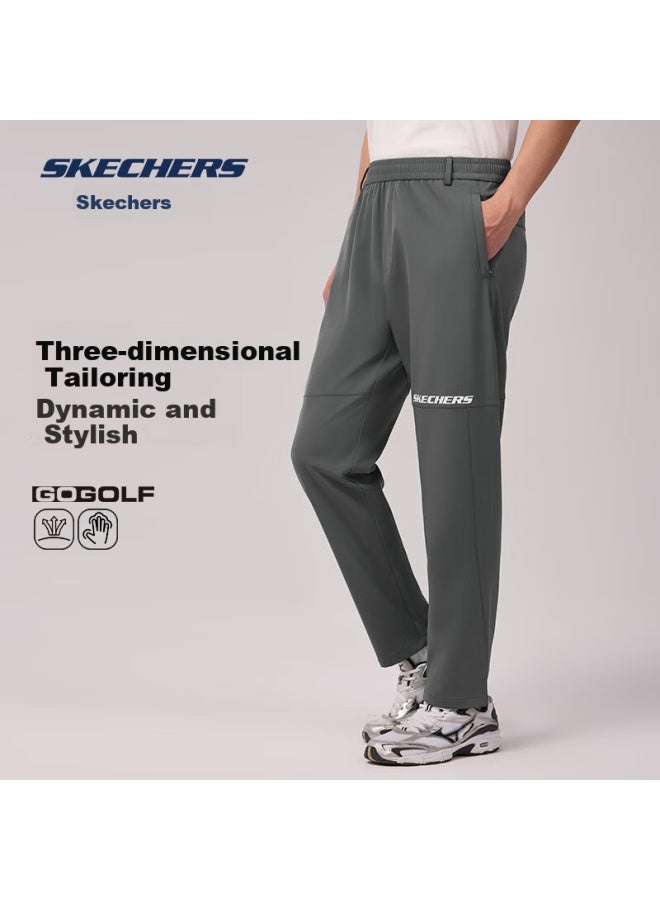 Skechers Men's Casual Pants, And Winter Style , Versatile Straight-leg Trousers, Long Pants, Sweatpants With A Three-dimensional Look - Image 1