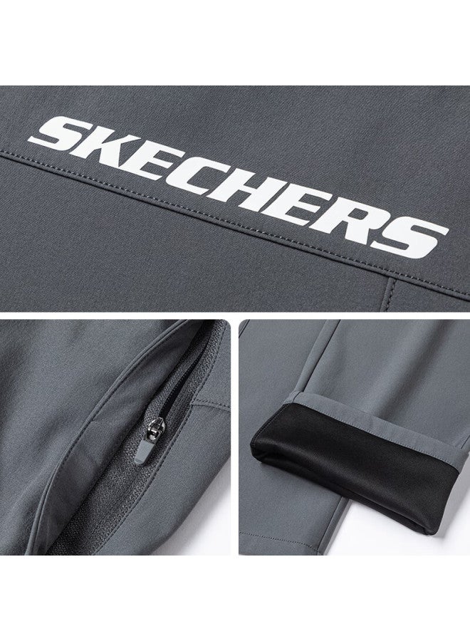 Skechers Men's Casual Pants, And Winter Style , Versatile Straight-leg Trousers, Long Pants, Sweatpants With A Three-dimensional Look - Image 3