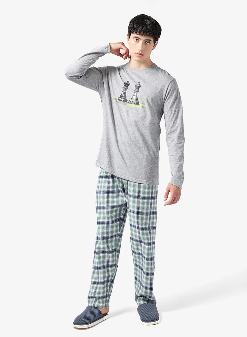 Nightwear T-Shirt & Pants Sets