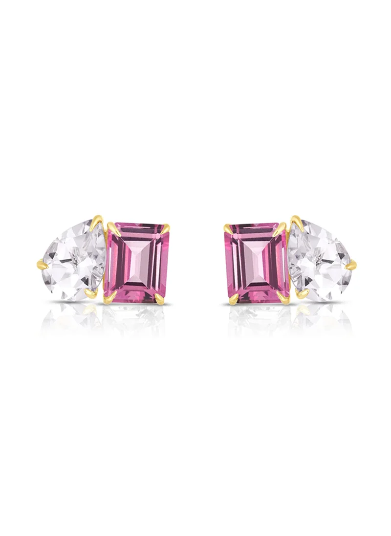 ليو جو Liu Jo Dereh Pink Gold Earring
