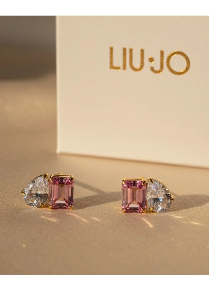Liu Jo Liu Jo Dereh Pink Gold Earring - LJ2556