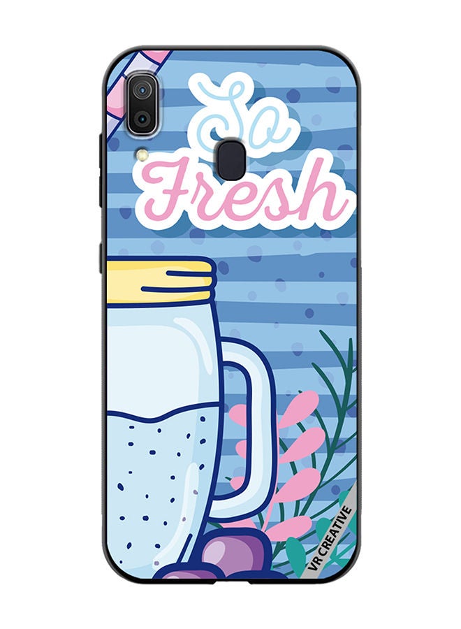 VR CREATIVE Protective Case Cover For Samsung Galaxy A30 Refreshing Juice Design Multicolour - Image 1