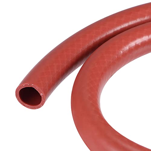 MECCANIXITY Silicone Vacuum Tubing Heater Hose 7/8" ID 3.3ft 101psi 392F Red Reinforced High Temperature for Engine - Image 1