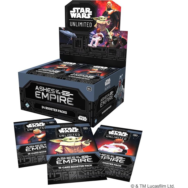 Asmodee Star Wars: Unlimited TCG Ashes of the Empire Booster Display - Image 3