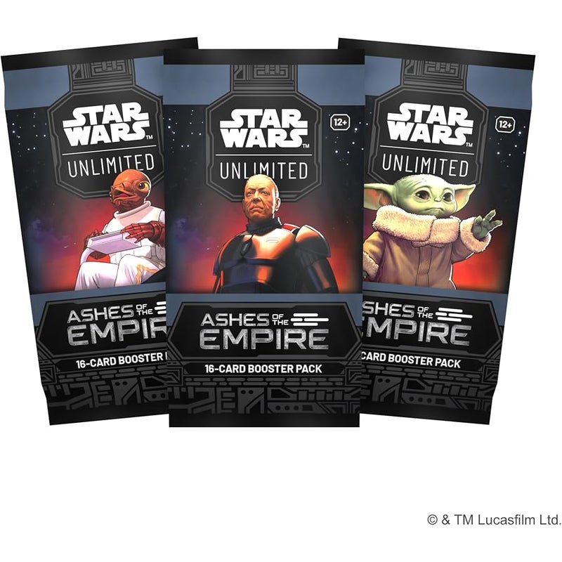 Asmodee Star Wars: Unlimited TCG Ashes of the Empire Booster Display - Image 4