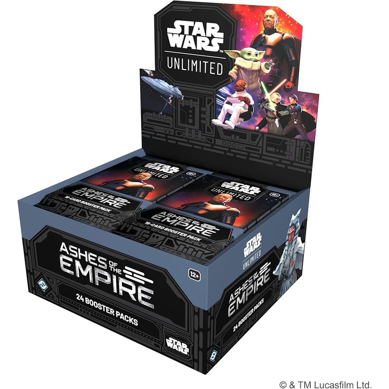 Asmodee Star Wars: Unlimited TCG Ashes of the Empire Booster Display - Image 5