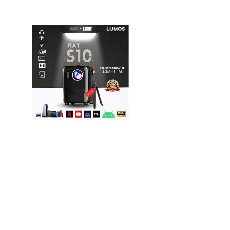 BIGASUO بروجيكتور أندرويد 5G واي فاي منزلي 4K يدعم 1080P هاتف ذكي محمول بدقة عالية مدمج يوتيوب تطبيقات أخرى تصحيح تلقائي 4000 لومن شاشة 200" متوافق مع 4K TV Stick (BGP24) - Image 1