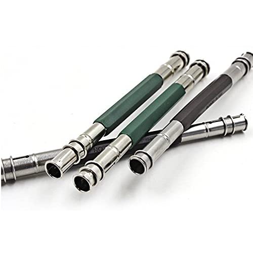 deziine 3PCS .Fx Adjustable Pencil Extender Holder School Office Sketch Art Writing Tools Delicate Dual Head For Kids Writing Gift Pencil Grip - Image 2