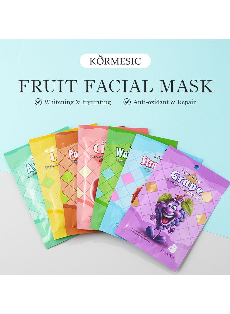 Kormesic Grape Extract Mask 5pcs 25ml - Image 3