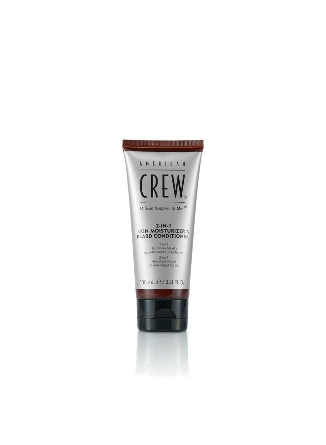 American Crew 2-In-1 Skin Moisturizer & Beard Conditioner 100ml - Image 1