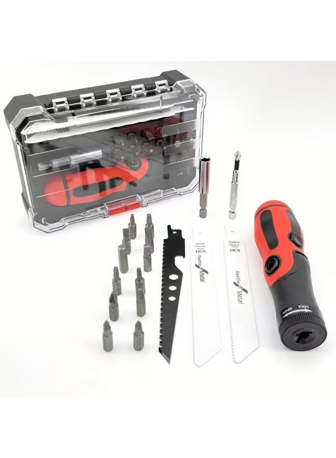 Manful Handsaw Multi-Bit Screwdriver Set with Magnetic Holder – Compact Repair Tool Kit with Interchangeable Bits for Electronics, Home Repair, DIY & Maintenance - Image 5