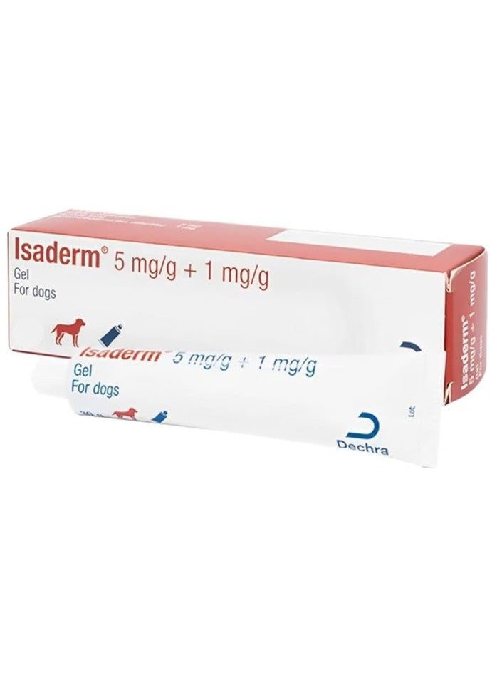 Dechra Isaderm gel for cat and dog 5 mg/g + 1 mg/g - Image 1