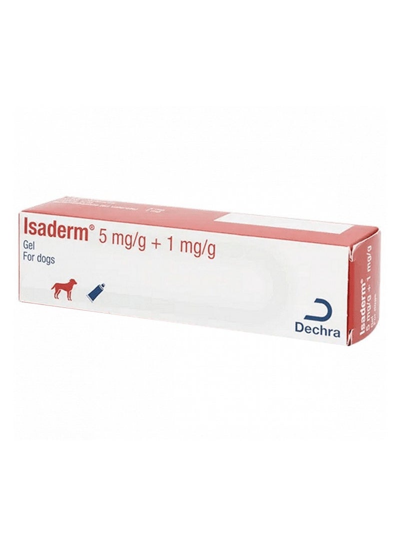 Dechra Isaderm gel for cat and dog 5 mg/g + 1 mg/g - Image 2