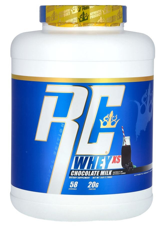 RONNIE COLEMAN Vital Edition Whey XS Chocolate Milk 5 lb (2.26 kg) 