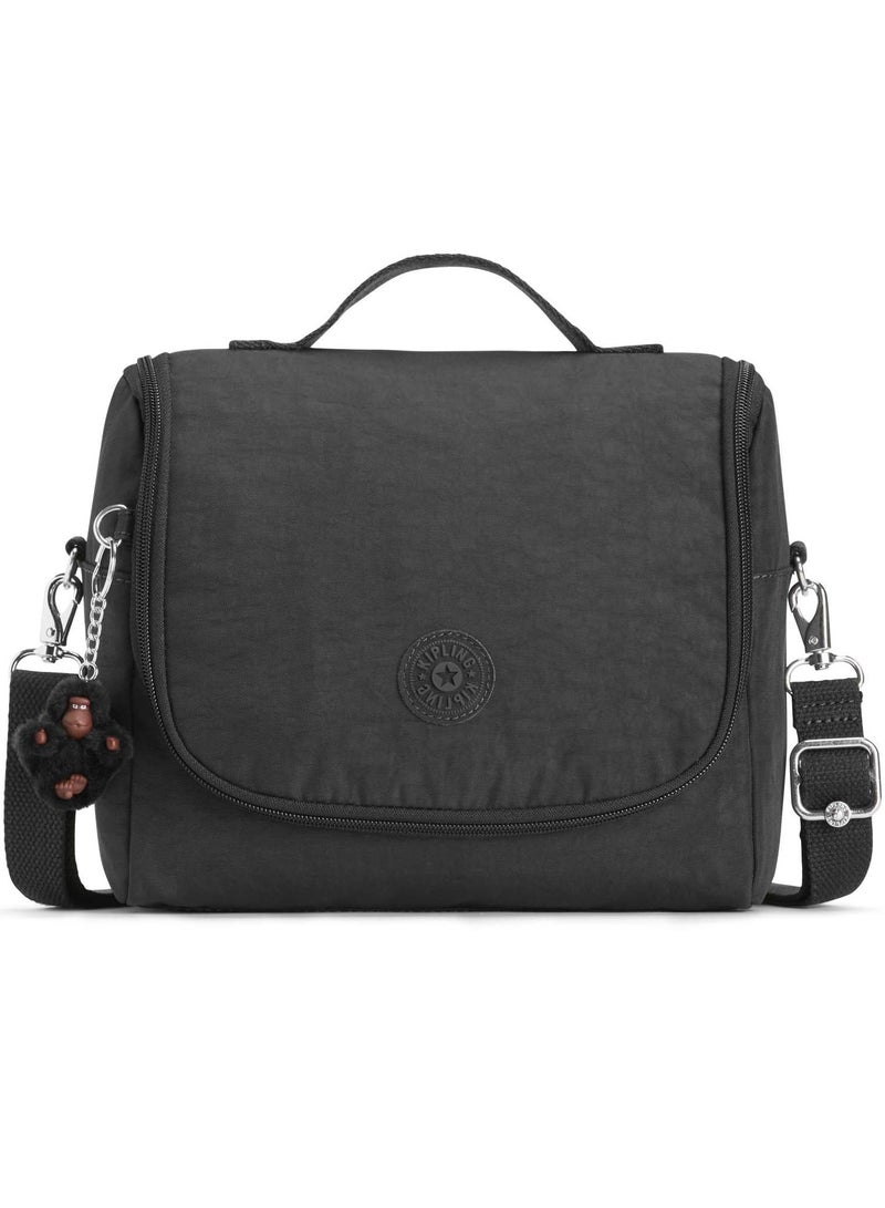 كيبلينغ لانش بوكس كيشيرو كبير (مع جيب لعربة السفر) أسود فاحم - Image 1