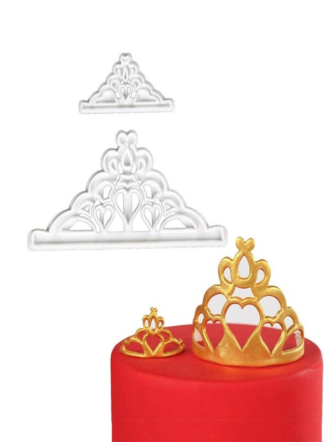 Cake Decor 2pcs Tiara Cutter Fondant Tool