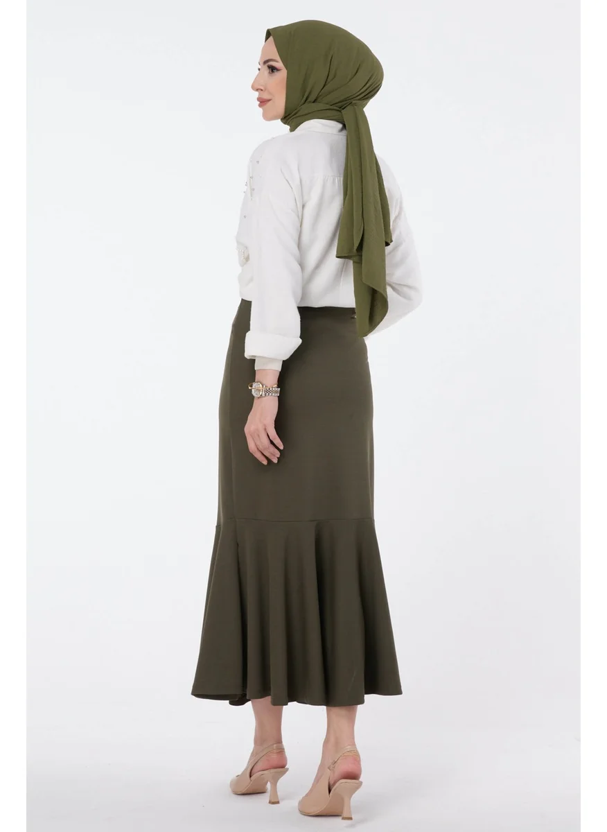 Tofisa 23644-KHAKI Skirt