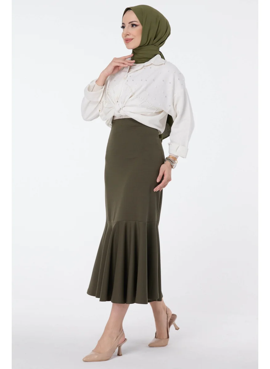 Tofisa 23644-KHAKI Skirt