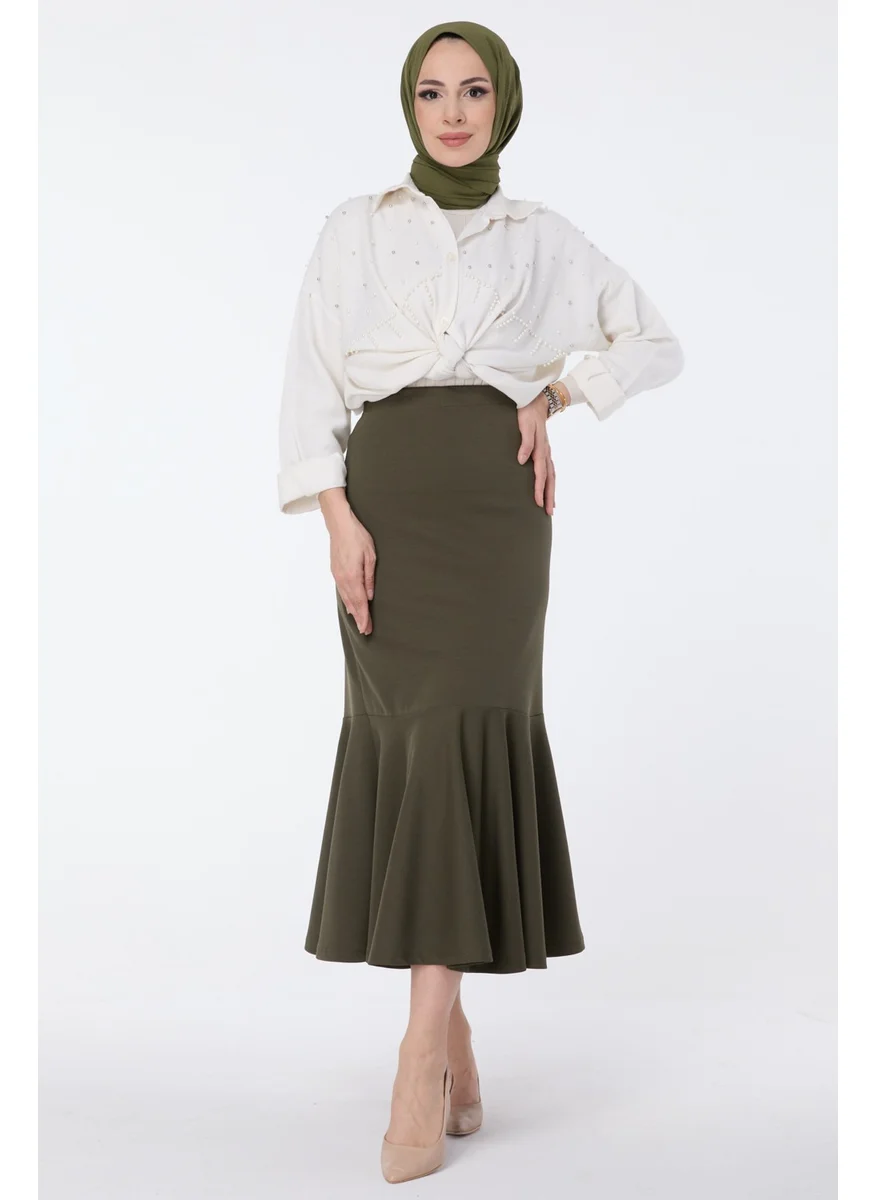 Tofisa 23644-KHAKI Skirt