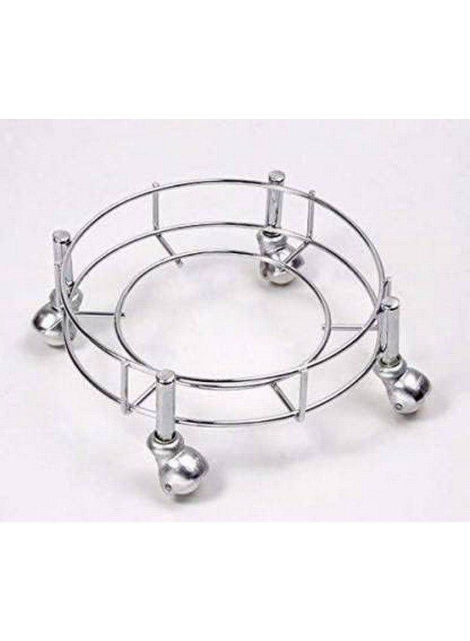 LEVON Levon Cylinder Trolley with Strong Steel Cased Castor Wheels | Gas Trolly | Lpg Cylinder Stand | Easily Movable Trolley  - Image 4