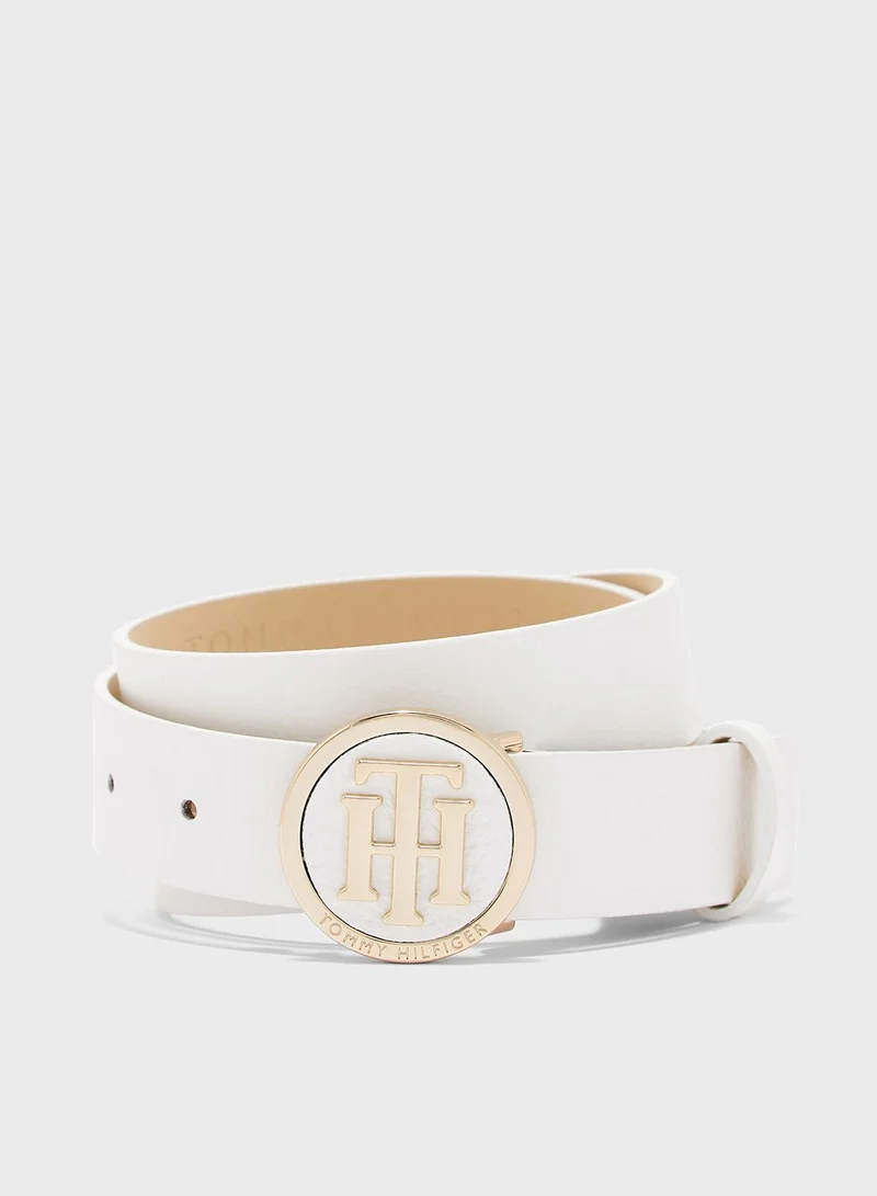 TOMMY HILFIGER Round Buckle Belt