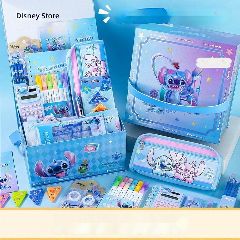Disney Official Stitch Strawberry Bear Stationery Gift Set for Elementary Students - Strawberry Bear Style - Image 2