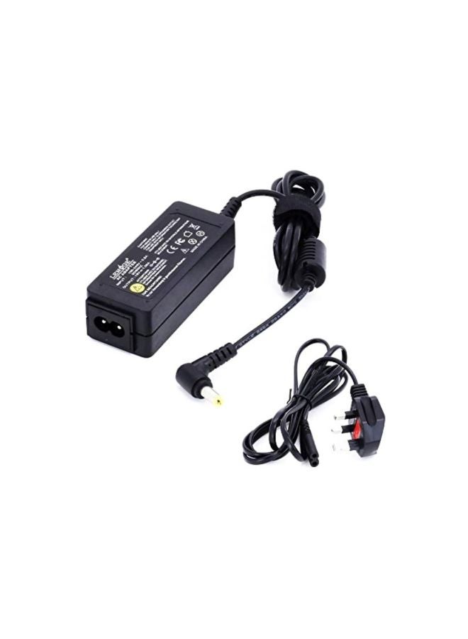 Replacement Adapter Acer 30W 19V - 1.58A (Pin 5.5x1.7mm) For Acer Aspire One, Travelmate, AOA, A0D, A05, A07 Series Black Black