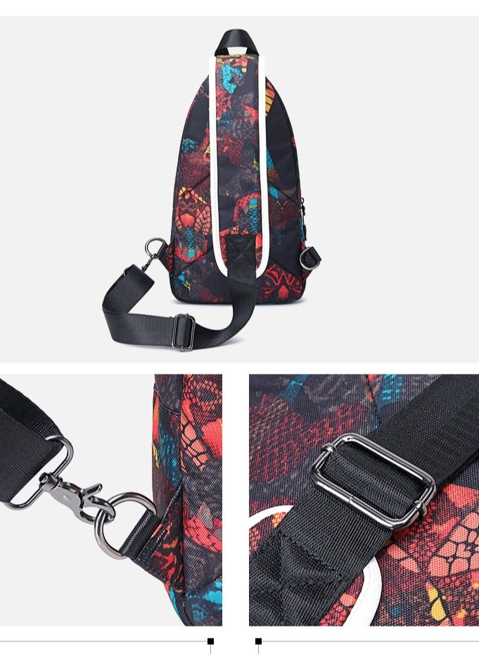 Naruto Cartoon Anime Joint Single Shoulder Bag Men's Small Backpack Student Messenger Bag Chest Bag  - Image 2