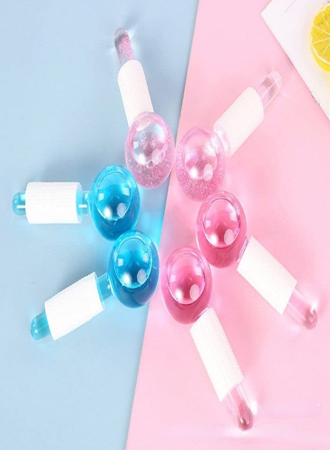 2pcs Beauty Crystal Ball Facial Cooling Puck for Face and Eye Massage Massage Tool (blue) - Image 4