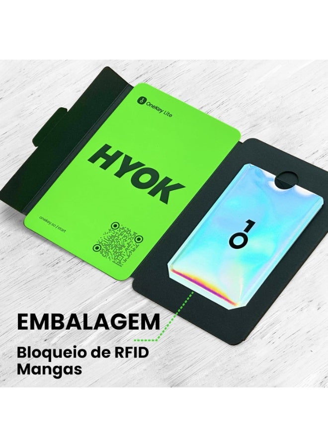 OneKey Lite Crypto Seed Backup Card — NFC Recovery Phrase Storage, EAL6+ Secure Chip, Credit Card Size, Water Resistant - Image 3