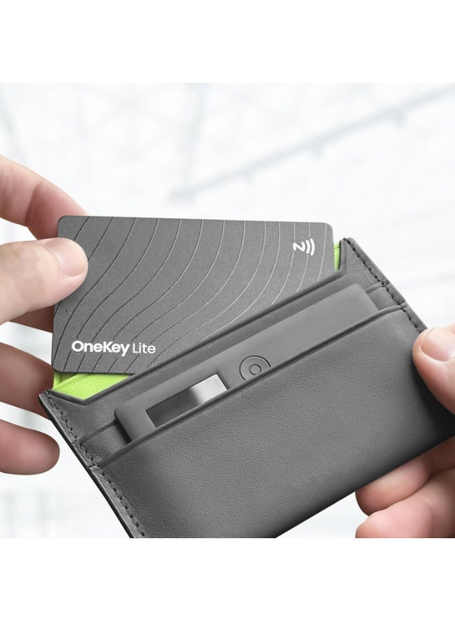 OneKey Lite Crypto Seed Backup Card — NFC Recovery Phrase Storage, EAL6+ Secure Chip, Credit Card Size, Water Resistant - Image 4