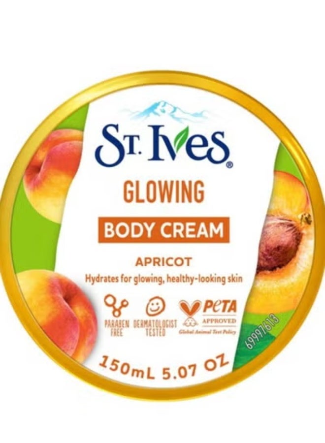 Glowing Body Cream With Apricot 150 ml