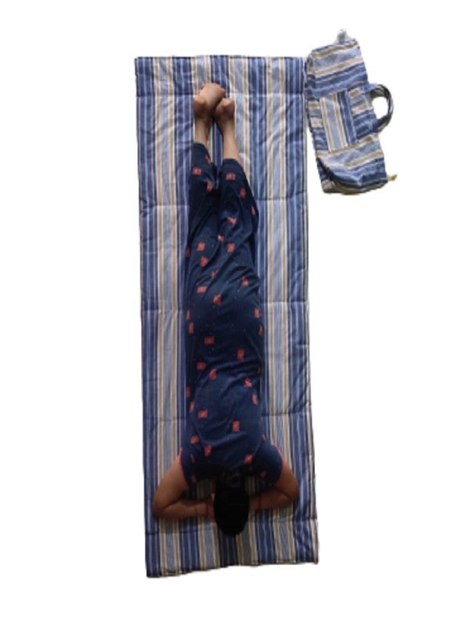 NEXTGO Yoga Mat for Women and Men Cotton Sweat Absorbent & Eco-friendly Material for Workout Meditation For Home & Gym Use (36 x 78''Inch 3 x 6.5 Fit) - Image 4