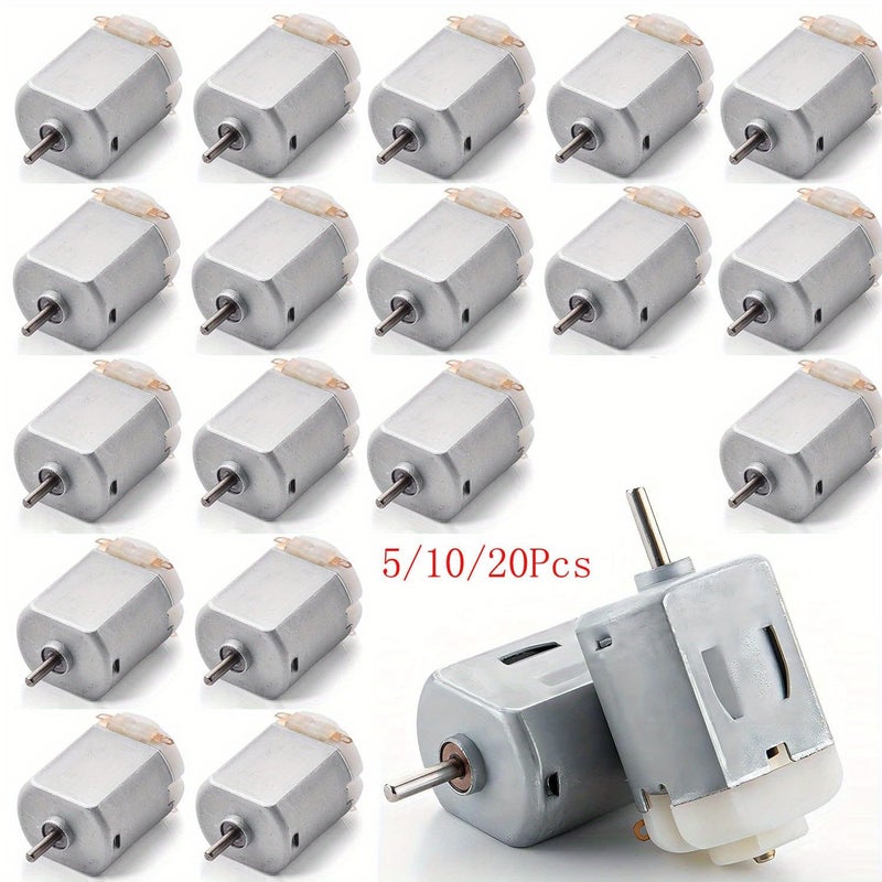 5 قطع من محركات ألعاب DC 130 بجهد 3 فولت و6 فولت، محركات صغيرة مصغرة لمشاريع DIY - Image 1