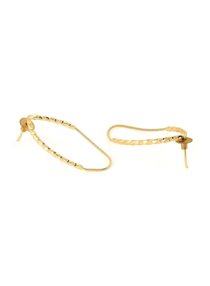 Priyaasi Contemporary Hoop Earrings