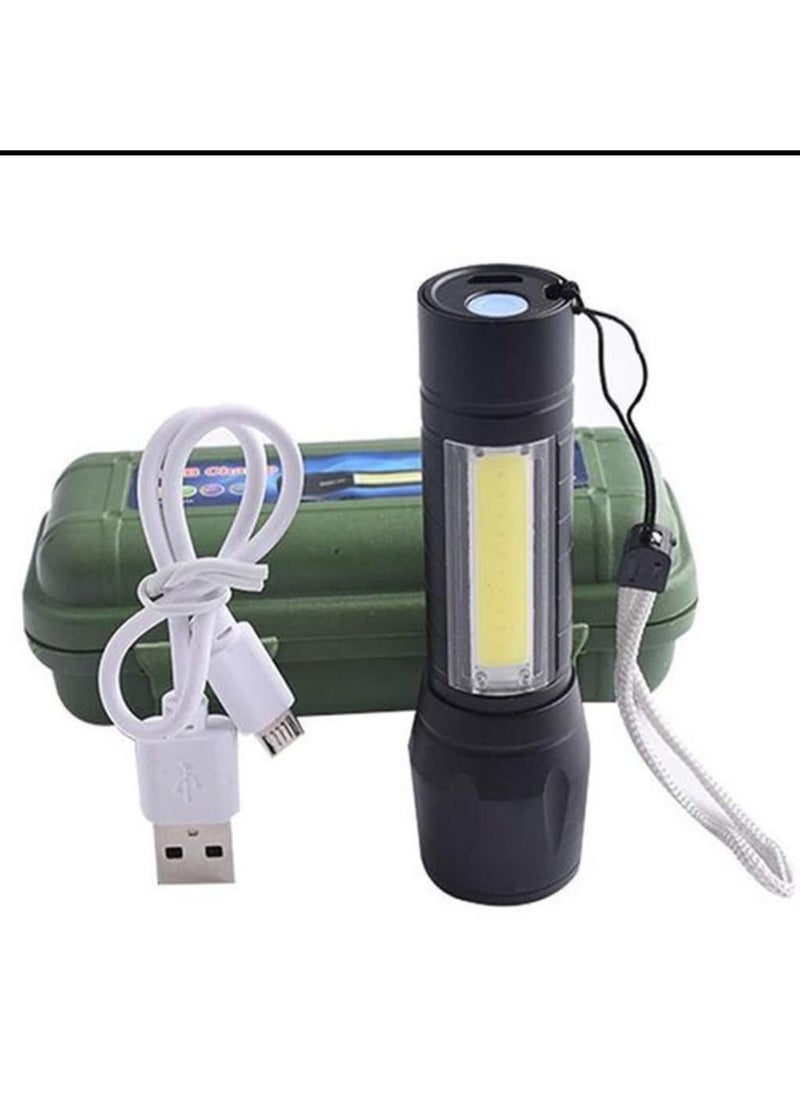 Generic ATC Flashlight Desk Lamp with Gift Box Focus Zoom Torch Light with 3 Modes Adjustable for Emergency and Activities  - Image 4