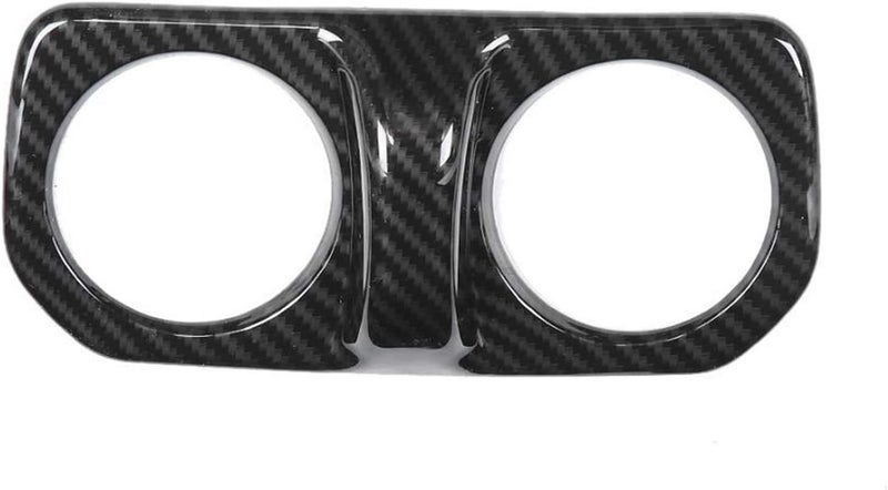 QASULER ABS Carbon Fiber Air Vent Outlet Cover for Jeep Wrangler JL 2018 - Image 1