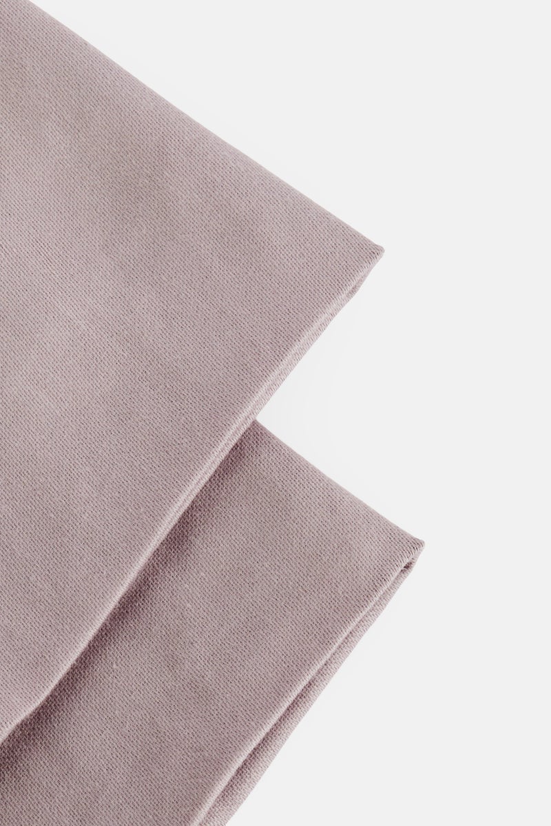 NINE WEST Queen Size Fitted Sheet, Grey - Image 3