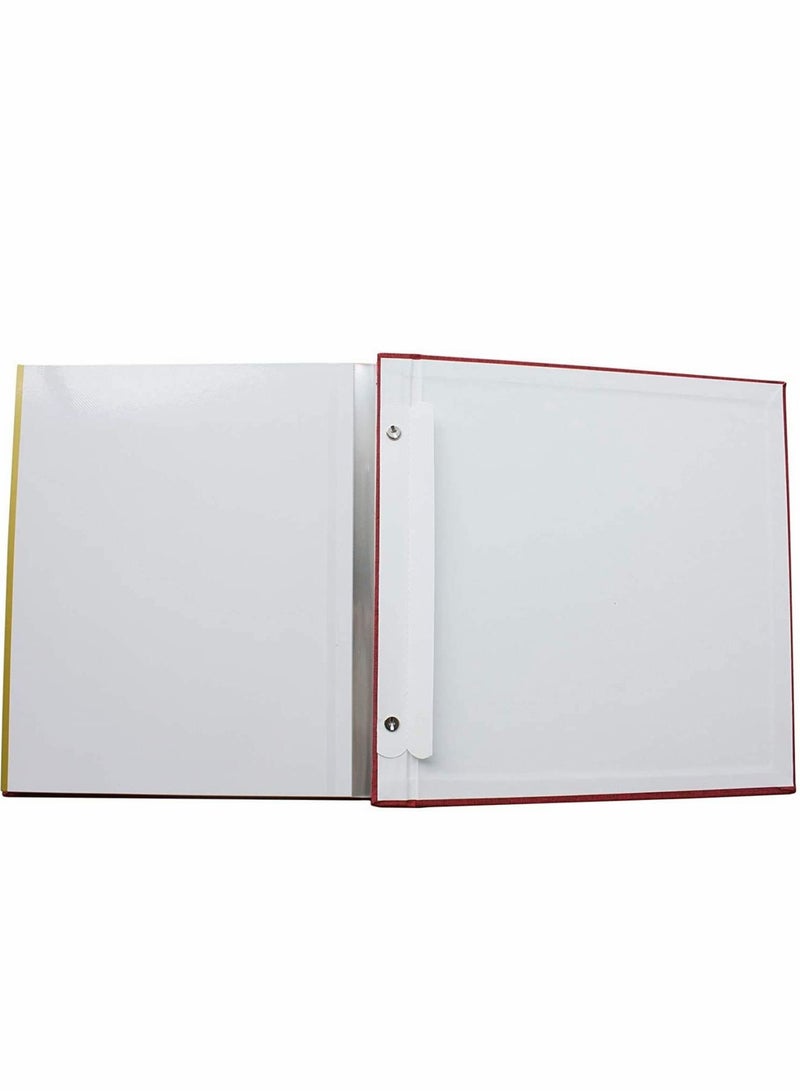 Captaintech Art Magnetic Self-Stick Page Photo Album with Leather Cover for Wedding or Family Hand Made DIY Albums Holds Photos Large Baby Kids Family Photo Albums Valentines Day - Image 5